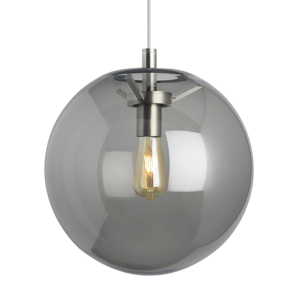 Visual Comfort Modern - LED Pendant - Palona - Satin Nickel- Union Lighting Luminaires Decor
