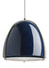 Visual Comfort Modern - LED Pendant - Paravo - Blue/Satin Nickel- Union Lighting Luminaires Decor