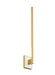 Visual Comfort Modern - LED Wall Mount - Klee - Natural Brass/White Marble- Union Lighting Luminaires Decor