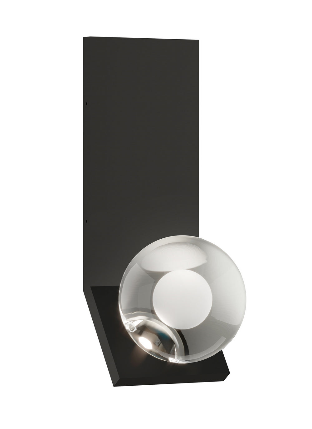 Visual Comfort Modern - LED Wall Sconce - Mina - Nightshade Black- Union Lighting Luminaires Decor
