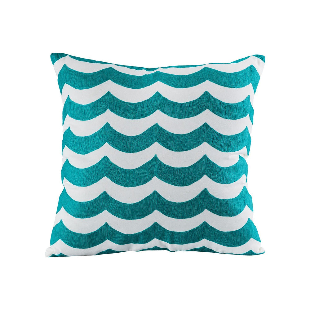 ELK Home - Pillow - Cover Only - Tides - Teal- Union Lighting Luminaires Decor