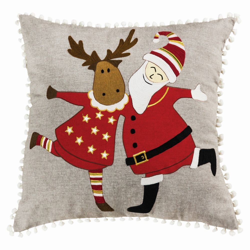 ELK Home - Pillow - Celebration on Ice - Gray- Union Lighting Luminaires Decor