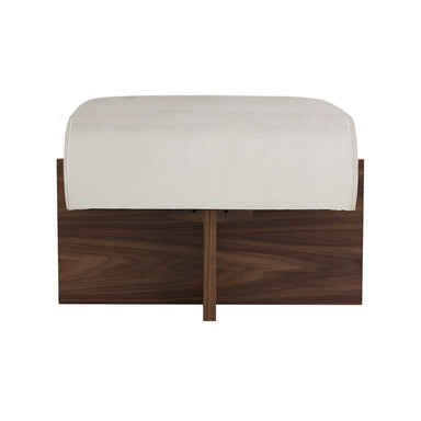 Arteriors - Ottoman - Tuck - Ivory- Union Lighting Luminaires Decor