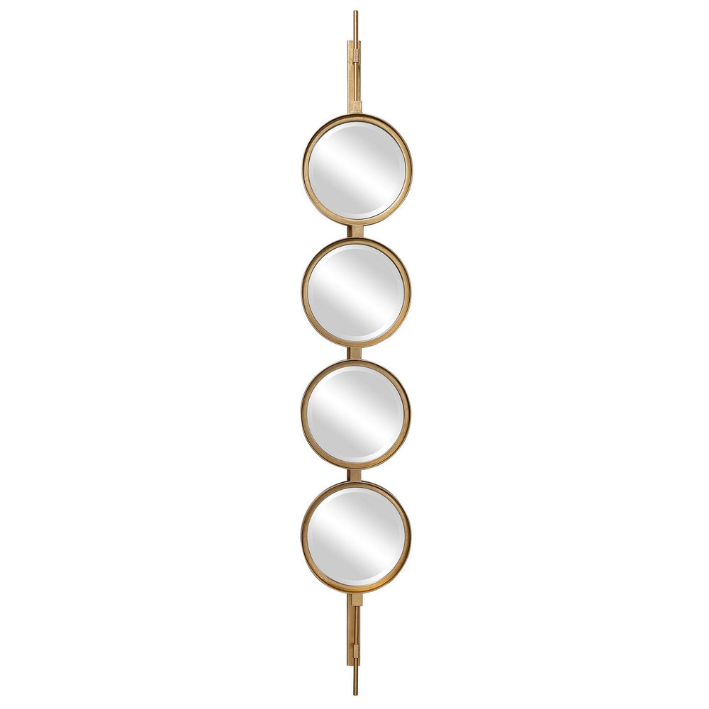 Uttermost - Mirror - Button - Gold Leaf- Union Lighting Luminaires Decor
