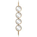 Uttermost - Mirror - Button - Gold Leaf- Union Lighting Luminaires Decor