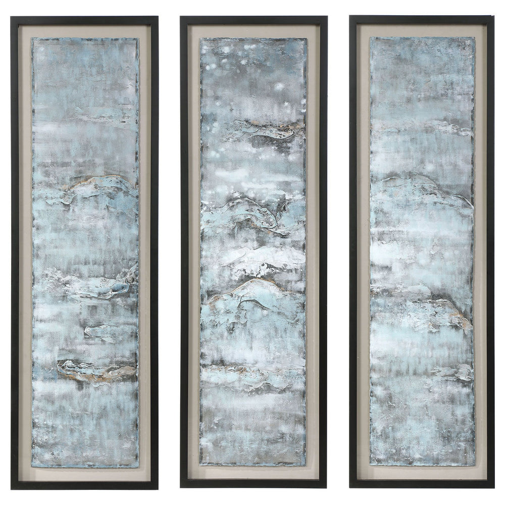 Uttermost - Wall Art - Ocean Swell - Black- Union Lighting Luminaires Decor