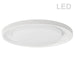Dainolite Canada - LED Flush Mount - Boullier - White- Union Lighting Luminaires Decor