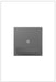 Legrand Canada - Motion Sensor Switch, Manual On/Auto Off with Microban - Adorne - Magnesium- Union Lighting Luminaires Decor