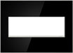 Legrand Canada - Three-Gang Screwless Wall Plate - Adorne - Mirror Black- Union Lighting Luminaires Decor