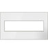 Legrand Canada - Four-Gang Screwless Wall Plate - Adorne - Mirror White- Union Lighting Luminaires Decor