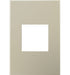 Legrand Canada - One-Gang Screwless Wall Plate with Microban - Adorne - Titanium- Union Lighting Luminaires Decor