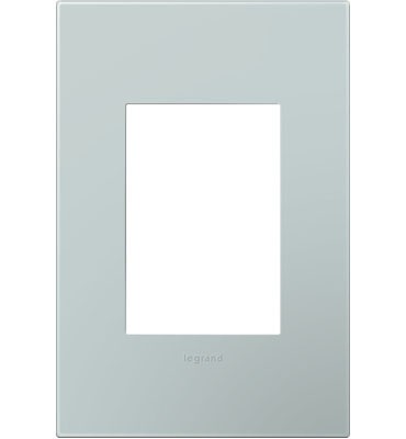 Legrand Canada - One-Gang-Plus Screwless Wall Plate - Adorne - Pale Blue- Union Lighting Luminaires Decor