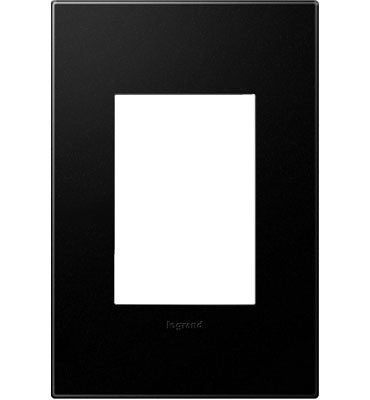 Legrand Canada - One-Gang-Plus Screwless Wall Plate with Microban - Adorne - Grahite- Union Lighting Luminaires Decor