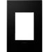 Legrand Canada - One-Gang-Plus Screwless Wall Plate with Microban - Adorne - Grahite- Union Lighting Luminaires Decor