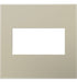 Legrand Canada - Two-Gang Screwless Wall Plate - Adorne - Titanium- Union Lighting Luminaires Decor
