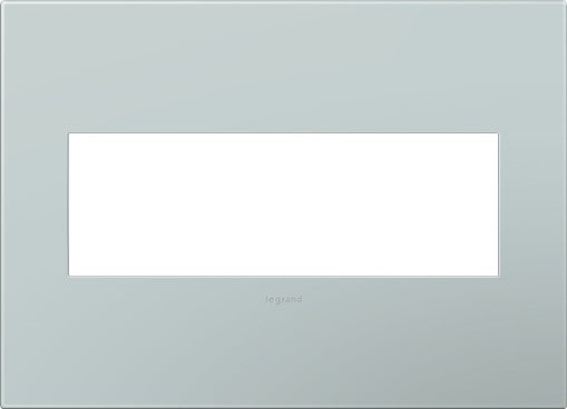 Legrand Canada - Three-Gang Screwless Wall Plate - Adorne - Pale Blue- Union Lighting Luminaires Decor