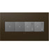 Legrand Canada - Four-Gang Screwless Wall Plate - Adorne - Bronze- Union Lighting Luminaires Decor