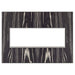 Legrand Canada - Three-Gang Screwless Wall Plate - Adorne - Macassar- Union Lighting Luminaires Decor