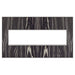 Legrand Canada - Four-Gang Screwless Wall Plate - Adorne - Macassar- Union Lighting Luminaires Decor