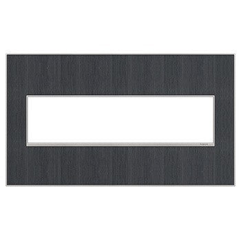 Legrand Canada - Four-Gang Screwless Wall Plate - Adorne - Rustic Grey- Union Lighting Luminaires Decor