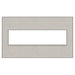 Legrand Canada - Four-Gang Screwless Wall Plate - Adorne - True Linen- Union Lighting Luminaires Decor