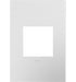 Legrand Canada - One-Gang Screwless Wall Plate with Microban - Adorne - Powder White- Union Lighting Luminaires Decor