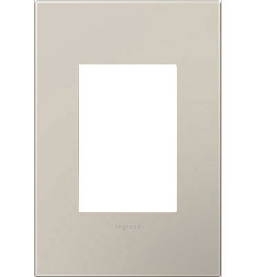 Legrand Canada - One-Gang-Plus Screwless Wall Plate - Adorne - Greige- Union Lighting Luminaires Decor