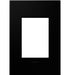 Legrand Canada - One-Gang-Plus Screwless Wall Plate - Adorne - Black Ink- Union Lighting Luminaires Decor
