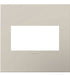 Legrand Canada - Two-Gang Screwless Wall Plate - Adorne - Greige- Union Lighting Luminaires Decor