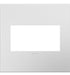 Legrand Canada - Two-Gang Screwless Wall Plate with Microban - Adorne - Powder White- Union Lighting Luminaires Decor