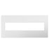 Legrand Canada - Five-Gang Screwless Wall Plate with Microban - Adorne - Gloss White- Union Lighting Luminaires Decor