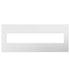 Legrand Canada - Six-Gang Screwless Wall Plate with Microban - Adorne - Gloss White- Union Lighting Luminaires Decor