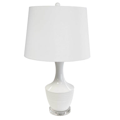 Dainolite Canada - One Light Table Lamp - Goliath - White- Union Lighting Luminaires Decor