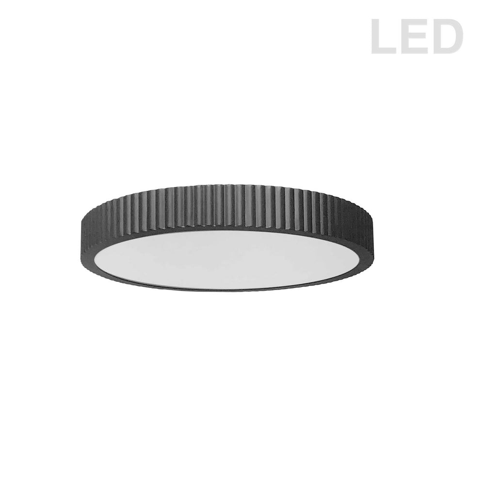 Dainolite Canada - LED Flush Mount - Nabisco - Black- Union Lighting Luminaires Decor
