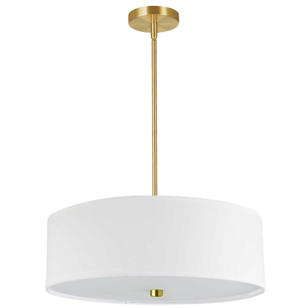 Dainolite Canada - Four Light Pendant - Everly - White- Union Lighting Luminaires Decor