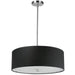 Dainolite Canada - Four Light Pendant - Everly - Black- Union Lighting Luminaires Decor