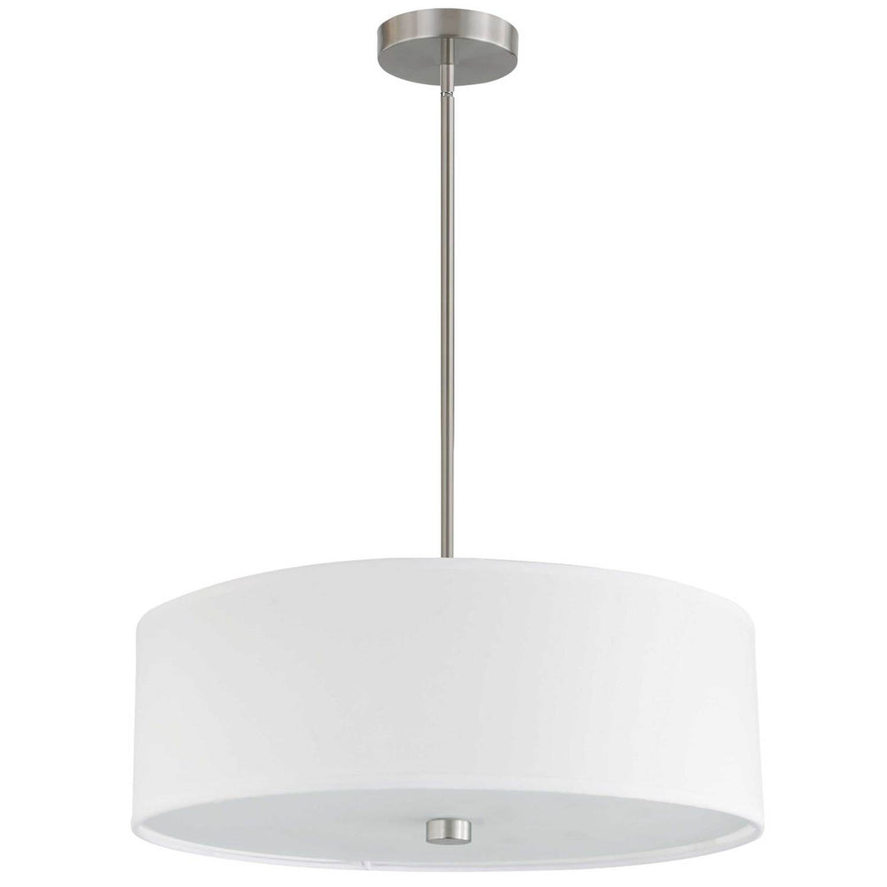 Dainolite Canada - Four Light Pendant - Everly - White- Union Lighting Luminaires Decor