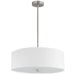 Dainolite Canada - Four Light Pendant - Everly - White- Union Lighting Luminaires Decor