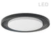 Dainolite Canada - LED Flush Mount - Boullier - Black- Union Lighting Luminaires Decor