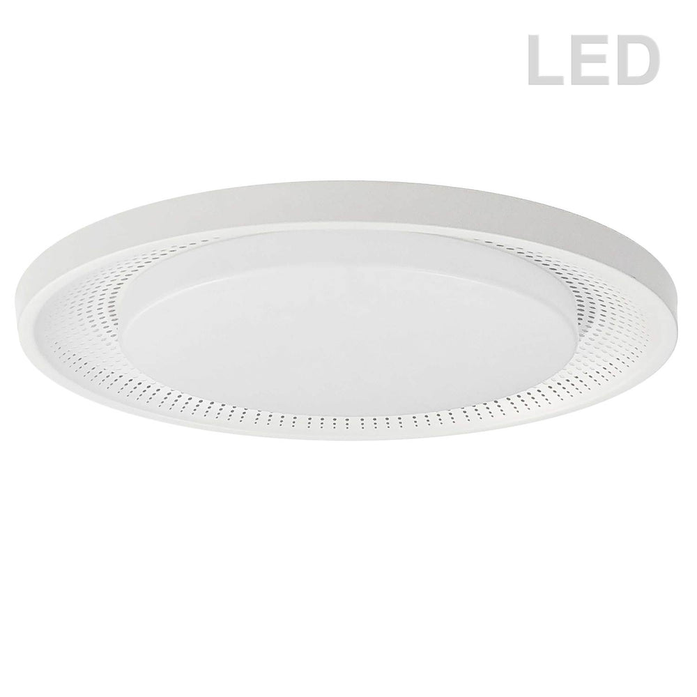 Dainolite Canada - LED Flush Mount - Boullier - White- Union Lighting Luminaires Decor