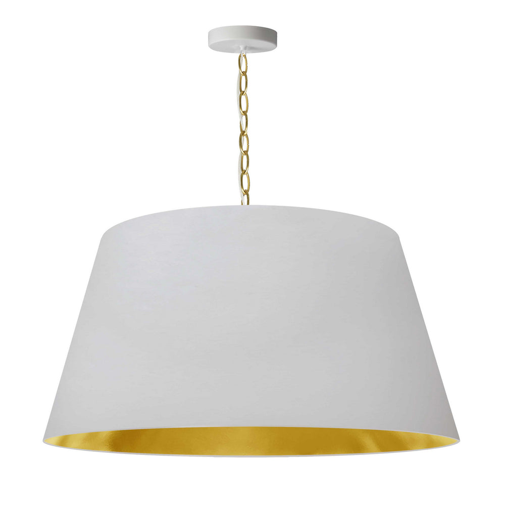 Dainolite Canada - One Light Pendant - Brynn - White- Union Lighting Luminaires Decor