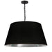 Dainolite Canada - One Light Pendant - Brynn - Black- Union Lighting Luminaires Decor