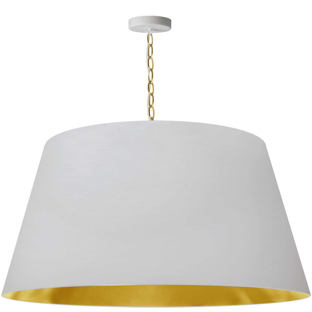 Dainolite Canada - One Light Pendant - Brynn - White- Union Lighting Luminaires Decor