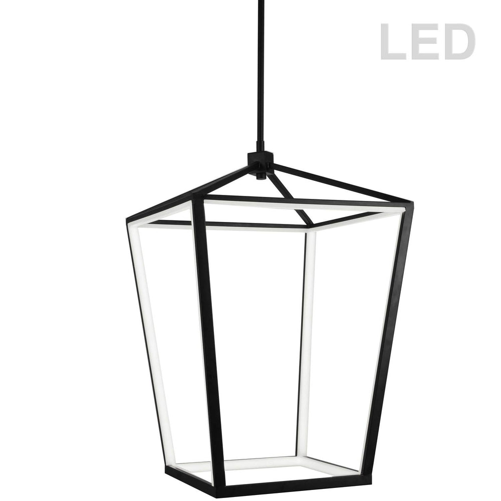 Dainolite Canada - LED Pendant - Cage - Black- Union Lighting Luminaires Decor