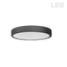 Dainolite Canada - LED Flush Mount - Nabisco - Black- Union Lighting Luminaires Decor