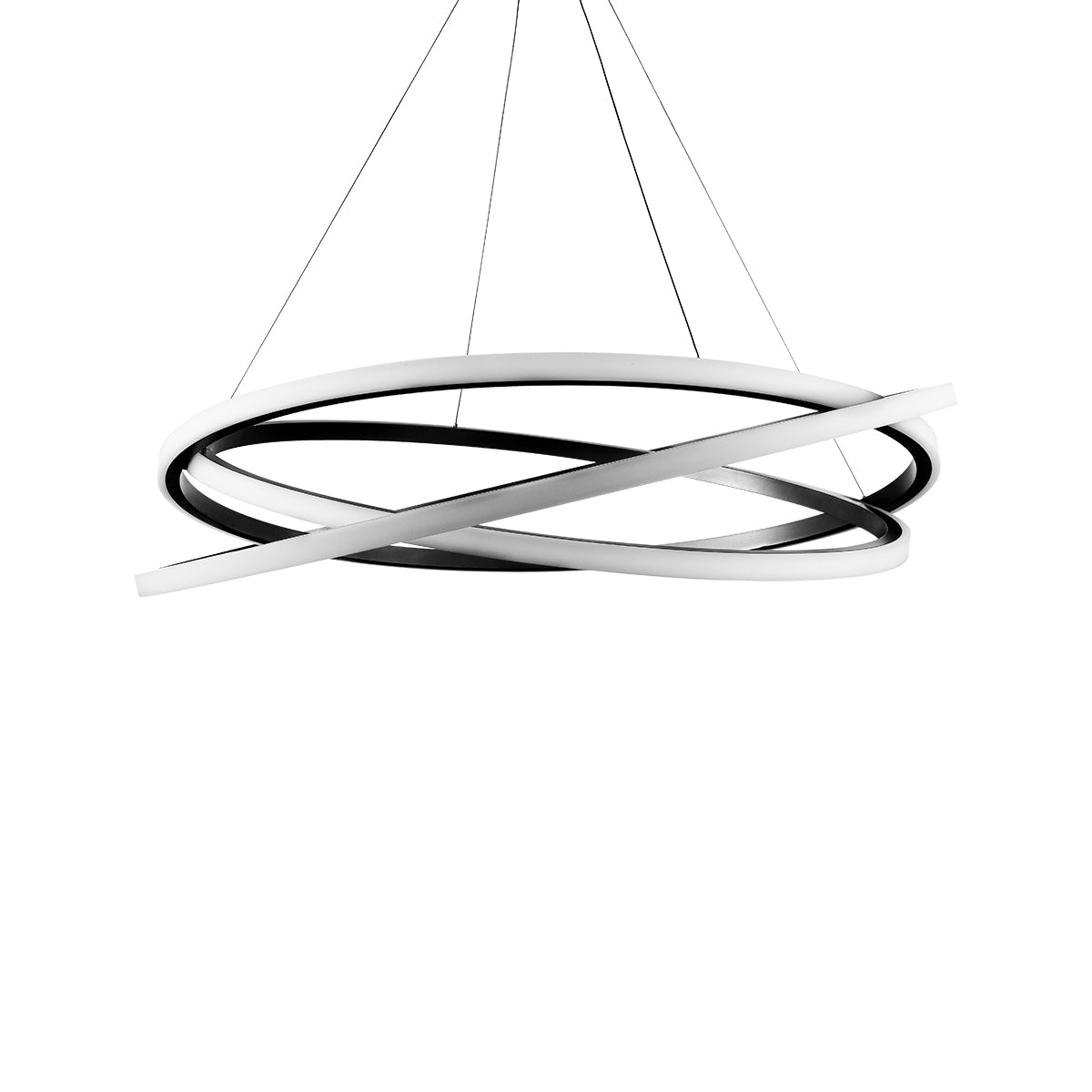 Modern Forms Canada - LED Chandelier - Veloce - Black- Union Lighting Luminaires Decor