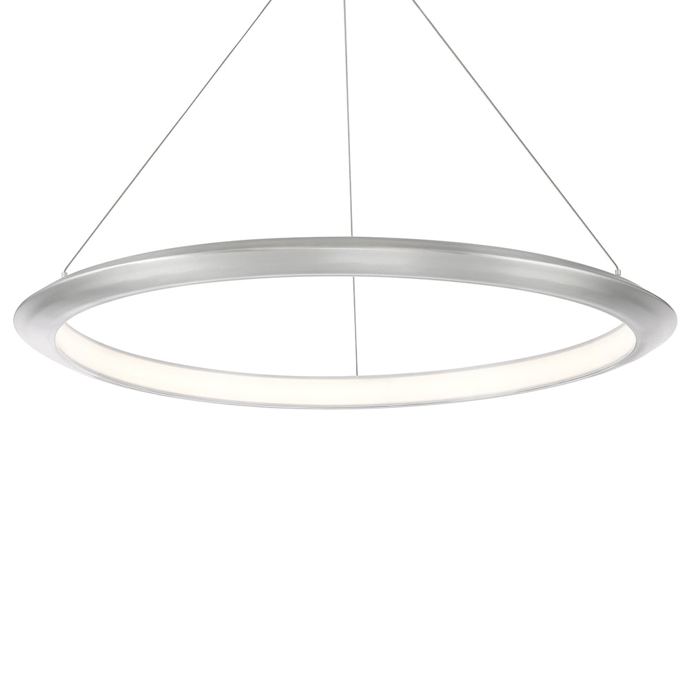 Modern Forms Canada - LED Pendant - The Ring - Brushed Aluminum- Union Lighting Luminaires Decor