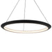 Modern Forms Canada - LED Pendant - The Ring - Black- Union Lighting Luminaires Decor