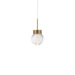 Modern Forms Canada - LED Mini Pendant - Double Bubble - Aged Brass- Union Lighting Luminaires Decor
