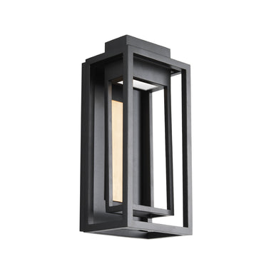 Modern Forms Canada - LED Outdoor Wall Sconce - Dorne - Black & Aged Brass- Union Lighting Luminaires Decor
